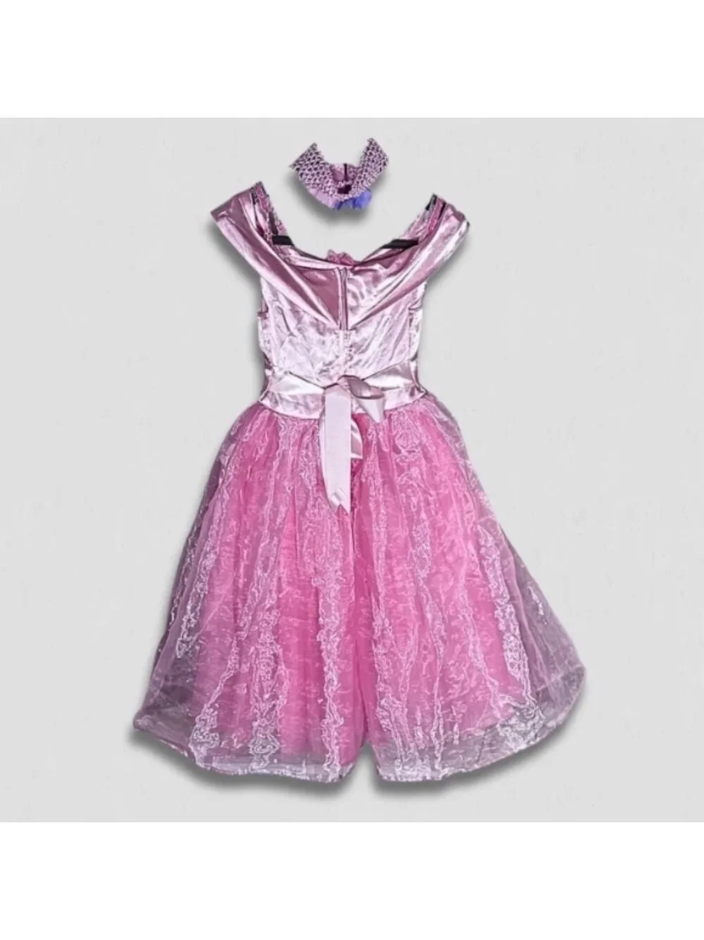 Vintage Fairy Princess Costume Dress Headband - Girls M